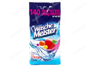 Стиральный порошок бесфосфостфатный WaSCHE MEISTER COLOR 10,5кг