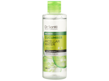 Мицеллярная вода Dr.Sante Cucumber Balance Control, с соком алоэ, для жирной кожи, 200мл