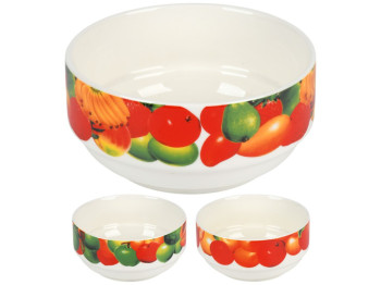 Супница Fruits, фарфор, 500мл, 15х6см (цена за 1шт)