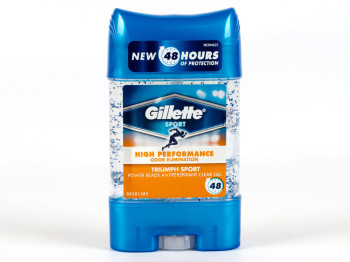 Дезодорант-антиперспірант гелевий Gillette "Triumph Sport - PowerBeads" 75 мл