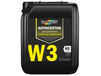 Антисептик W3 Kompozit водостійкий 5л (Композит)