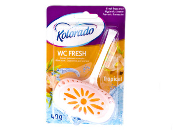Брусок туалетный Kolorado "Тропикальный" WC Fresh 40гр