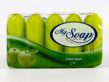 Мило тверде MYSOAP Ecopack Beauty "Яблуко" 5x60гр