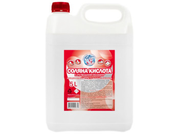 Раствор водный соляной кислоты Милам Я экономка, 5л