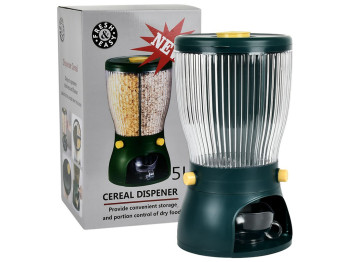 Диспенсер для сыпучих вращающийся, 5л, 37x21см