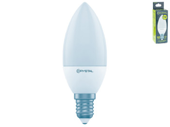 Лампа светодиодная свеча Crystal Led C37-005 C37 7W цоколь-Е14-маленький, холодный белый свет