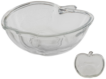 Салатник стеклянный Яблочко 13х12х4,5см