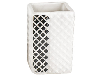 Склянка Mosaic black, 6,5х6,5х10см, 250мл