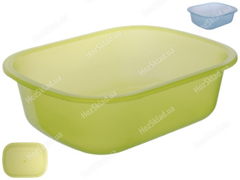 Миска пластиковая прямоугольная для пищевых продуктов 4л ОлексПласт