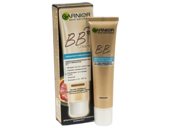 BB-крем для змішаної і жирної шкіри Garnier Skin Naturals "Секрет досконалості" натур. бежевий 40мл