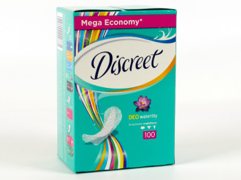 Прокладки ежедневные Discreet "Deo Water Lily Multiform" 100шт