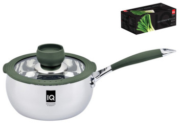 Ківш з кришкою IQ Be Trendy, 16см, 1,6л, 6900069775960