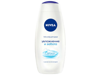 Гель-догляд для душу Nivea "Зволоження та турбота" 500мл