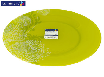 Тарілка Luminarc "Piume Green" 25см 48726