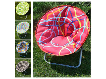 Кресло детское раскладное, круглое, D50см