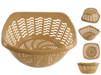 Сухарниця пластикова Консенсус, 25x25см (Бежевий)