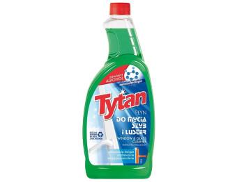 Засіб для миття скла Tytan Nanotechnology, запаска, 750 мл
