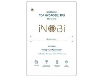 ПОШТУЧНО! Гидро-гель плёнка iNobi Tablet Gold Edition HD Glossy TG-011 1 шт Цвет Прозрачный