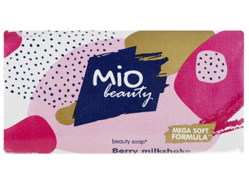 Мыло твердое туалетное Mio Beauty Berry milkshake 90г
