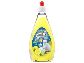 Средство для мытья посуды Polar Shine, Освежающий лимон 500мл