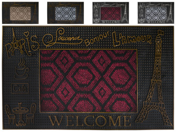 Килимок придверний Wellcome 40x70см