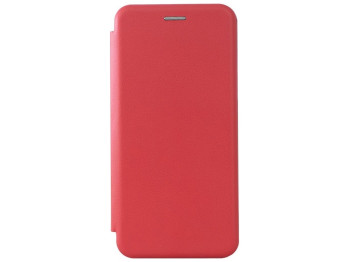 Чехол-книжка кожа Xiaomi Mi 11 Lite Цвет Красный