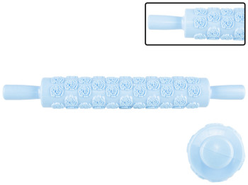 Скалка фигурная Rose 36,5см