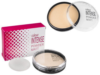 Пудра компактна Colour Intense Powder Matt тепло бежева, відтінок 02 20г
