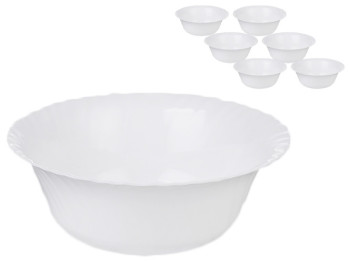 Миска Maestro "Белое 2" 22,5см (цена за набор 6шт)