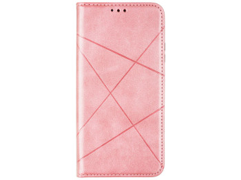 Чохол-книжка Business Leather для Xiaomi Poco M3/Redmi 9T Колір Рожевий