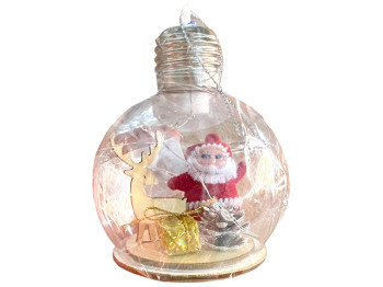 Игрушка-подвеска новогодняя Lamp, 9см
