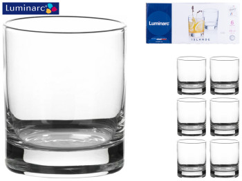 Набор стаканов Luminarc Islande, низких, 300мл (цена за набор 6шт) 48899