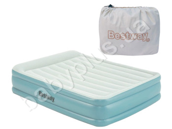 Велюр матрас з вбудованим електронасосом. Bestway 67708