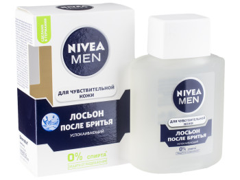 Лосьйон після гоління Nivea men "Заспокійливий" для чутливої шкіри 100мл