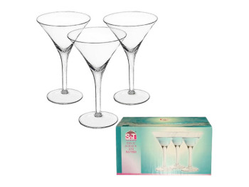 Набор бокалов для мартини 300мл (цена за набор 6 бокалов)
