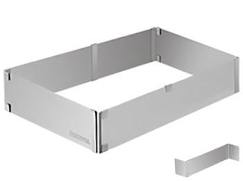 Регулируемая форма для торта прямоугольная Delicia, 45077