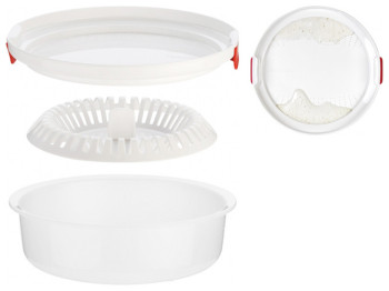 Кастрюля для картофеля и овощей PURITY MicroWave для микроволновой печи D23,5х8,5см 83512