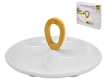 Менажниця Хвиля, порцеляна, 28см