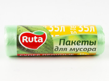 Мусорные пакеты Ruta 35л 30шт