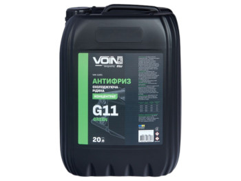 Антифриз Voin G11, концентрат, 20л, цвет зеленый