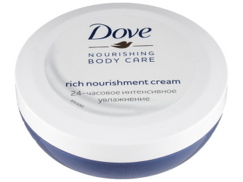 Крем для рук Dove Nourishing body care "Живильний" 24г інтенсивне зволоження 150мл