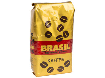 Кофе натуральный зерновой Alvorada "Brasil Kaffee" 1000гр в брикете, Австрия