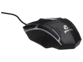 USB Миша JEQANG JM-318 м'ята упаковка, Чорний