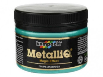 Емаль акрилова MetalliQ "Смарагд" 0,1л