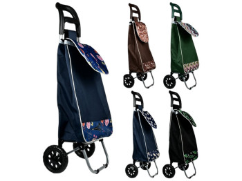 Сумка на колесах Stenson, железо луженое, сатин, ABS, ЭВА, 34х29х95 см, до 25 кг  (цена за 1шт)