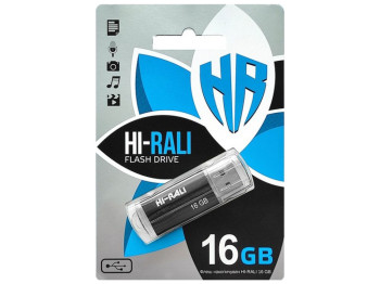 USB флеш-накопичувач Hi-Rali Corsair 16gb, Чорний