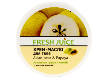 Крем-масло для тіла "Fresh Juice" Asian pear&Papaya 225 мл.
