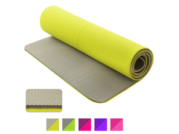 Йога-мат ТРЕ 6мм двухцветный 61x173см