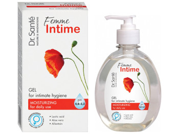 Гель для интимной гигиены Dr.Sante  "Femme Intime" увлажняющий ежедневный 230мл
