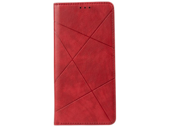 Чохол-книжка Business Leather для Xiaomi Mi 12 Колір Червоний